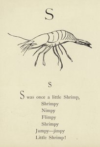 De letter S door Edward Lear